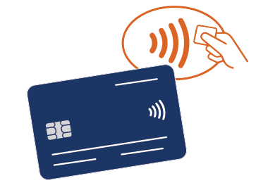 Contactless card graphic