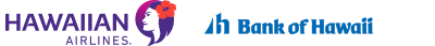 Hawaiian Airlines Bank of Hawaii Logo