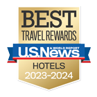 US News #1 Best Hotel Loyalty Program Badge